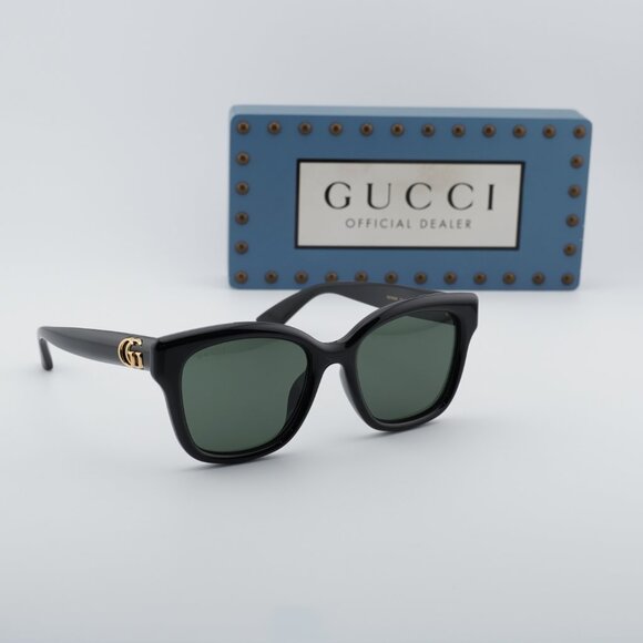 Gucci GG1830SK 001 Square Sunglasses - Black\\Grey main image 5